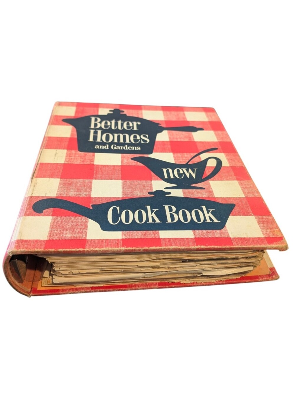 Vintage 1953 Hardbound Better Homes And Gardens New Cookbook.